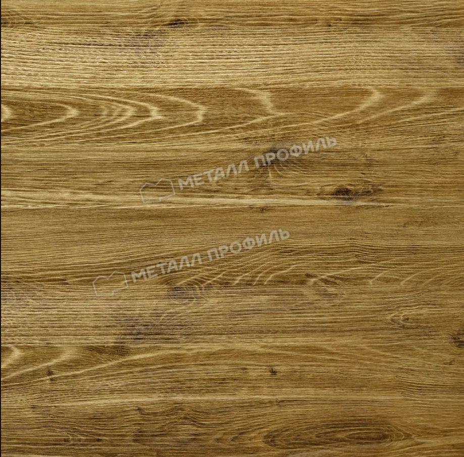 Планка J-профиль 24х18х3000 (ECOSTEEL_T-01-ЗолотойДуб-0.5)