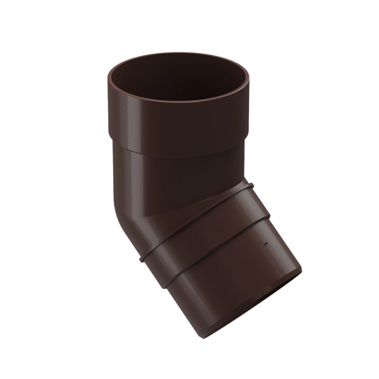 Docke PREMIUM Колено 45° (Шоколад) Docke PREMIUM Колено 45° (Шоколад)