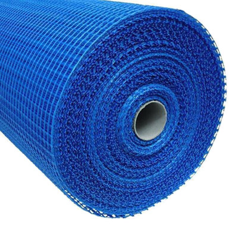 Фасадная стеклосетка для штукатурных работ СИНЯЯ 160 DECOFAS