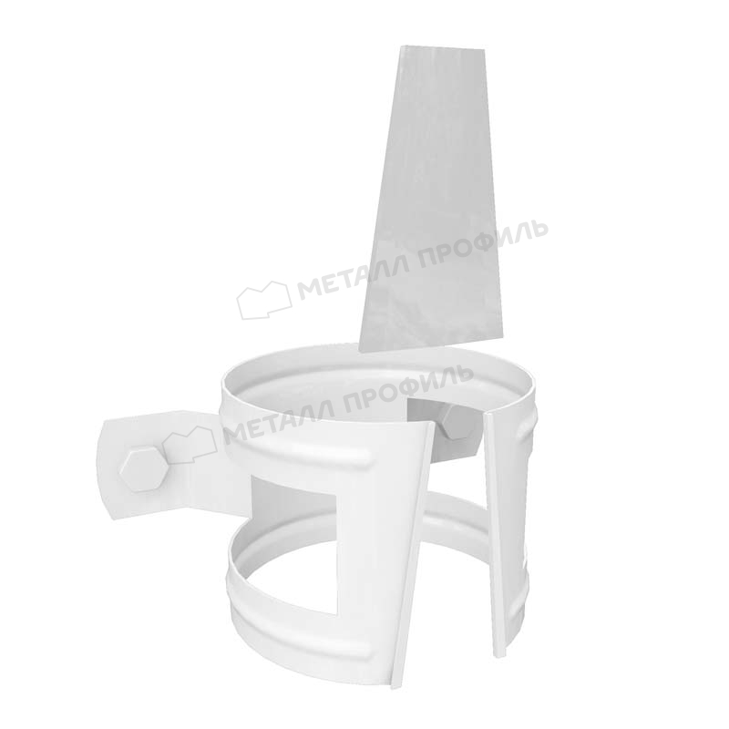 Держатель трубы (на дерево) GRANDSYSTEM D90 Ral 9010