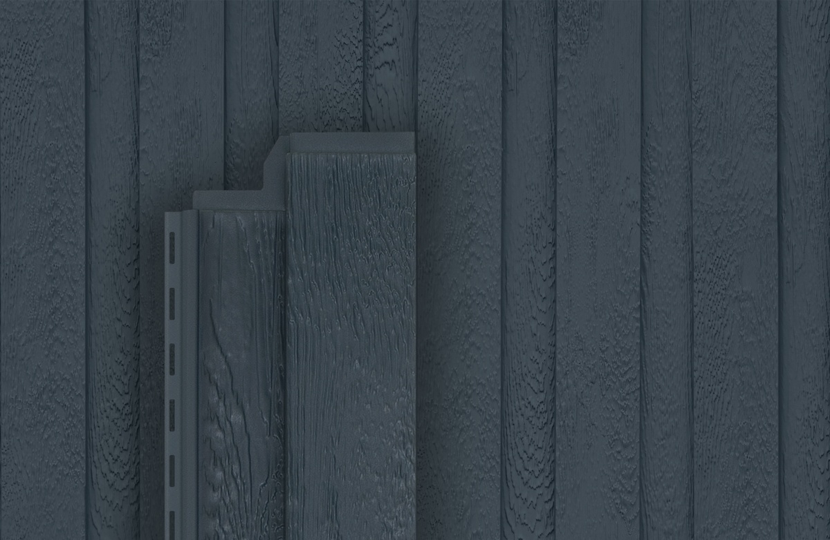 Фасадные панели Hokla S-Lock Скандинавия Полуночно-синий