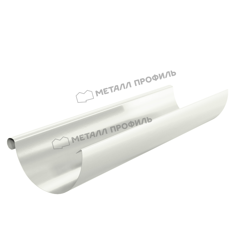 Желоб водосточный D125х3000 GS lite (ПЭД-01-9003\9003-0.5) Желоб водосточный D125х3000 GS lite (ПЭД-01-9003\9003-0.5)