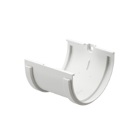 Docke STANDARD Соединитель желобов 120 мм (Белый)