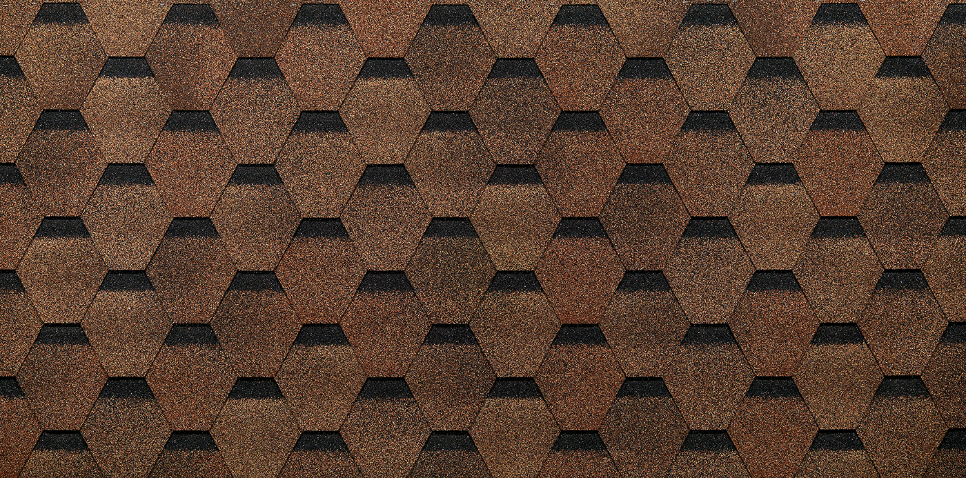 Гибкая черепица Docke PIE EURASIA/ ШЕСТИГРАННИК/ Светло-коричневый Гибкая черепица Docke PIE EURASIA/ ШЕСТИГРАННИК/ Светло-коричневый