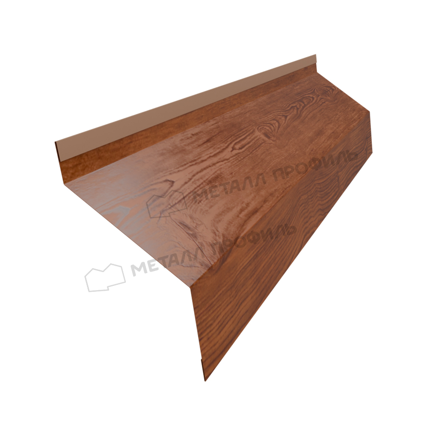 Ламель-Жалюзи 60мм 135/50/60 х 2000 (ECOSTEEL-01-МореныйДуб-0.5)