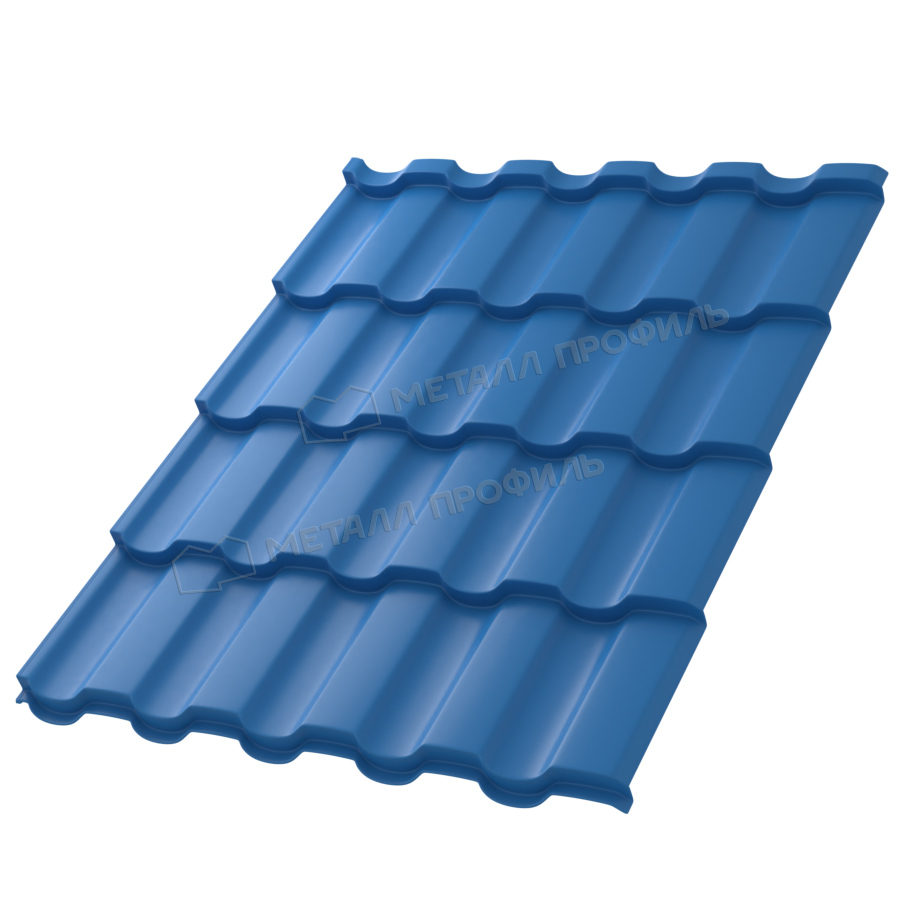 Металлочерепица МП Монтекристо-S NormanMP (ПЭ-01, RAL 5015, 0.5 мм) Металлочерепица МП Монтекристо-S NormanMP (ПЭ-01, RAL 5015, 0.5 мм)