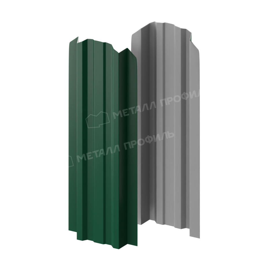 Штакетник металлический LАNE-O 16,5х99 (ПЭ-01-6005-0.45) Штакетник металлический LАNE-O 16,5х99 (ПЭ-01-6005-0.45)