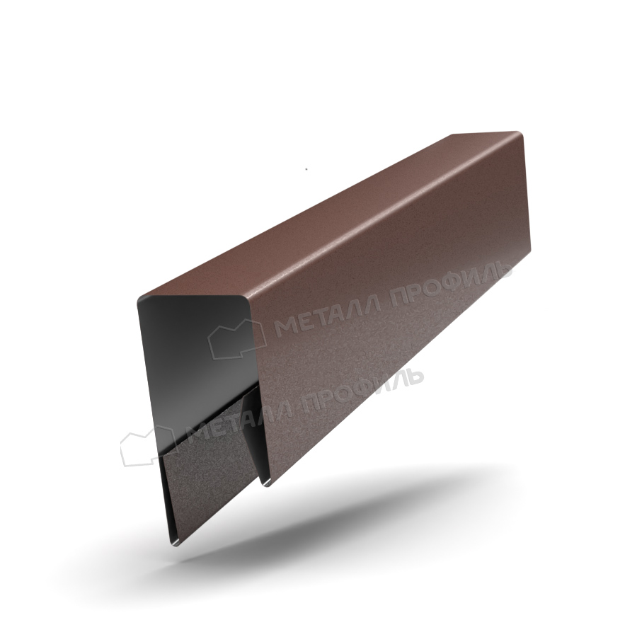 Планка П-образная 13х27х2000 (MattMP-20-8017-0.5)