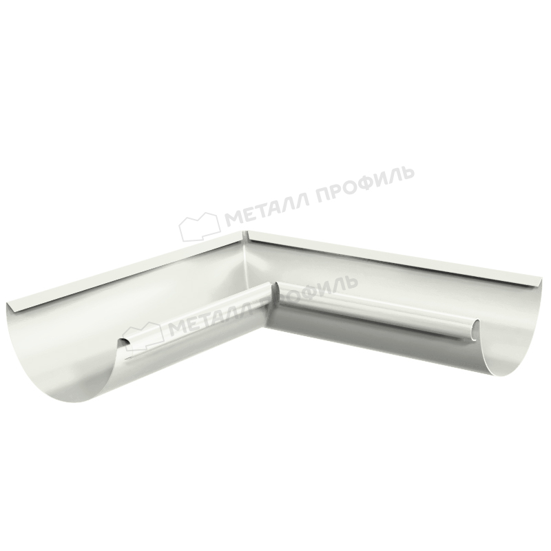 Угол желоба внутренний GRANDSYSTEM D125х90 градусов Ral 9010