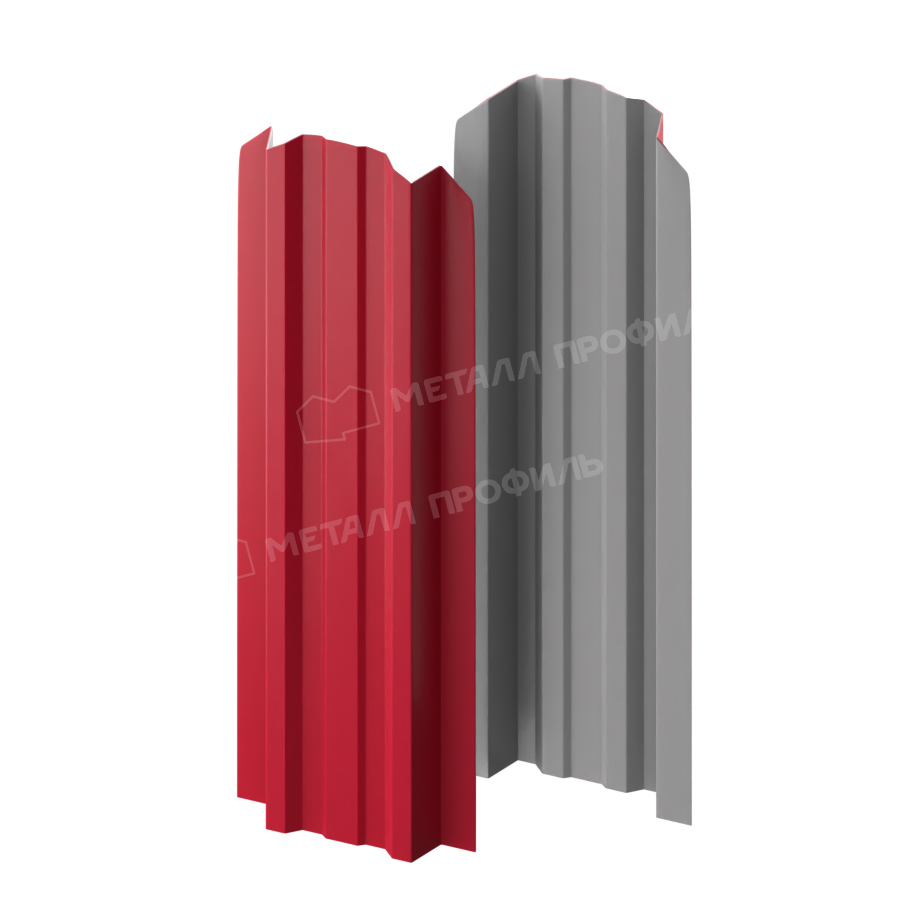 Штакетник металлический LАNE-O 16,5х99 (ПЭ-01-3003-0.45)