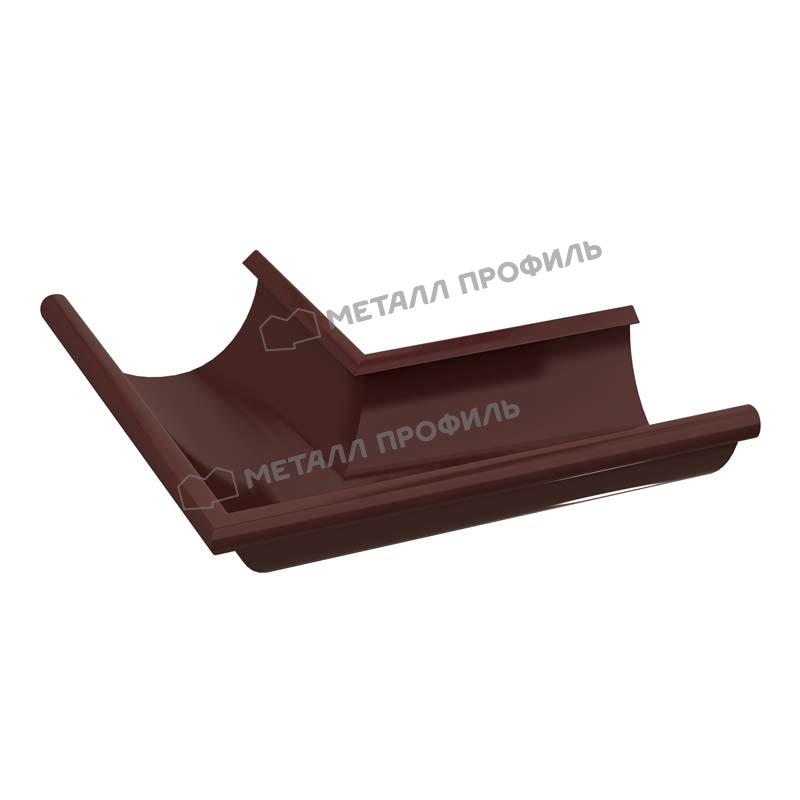 Угол желоба наружный D125х90 градусов GS lite (ПЭД-01-8017\8017-0.6) Угол желоба наружный D125х90 градусов GS lite (ПЭД-01-8017\8017-0.6)