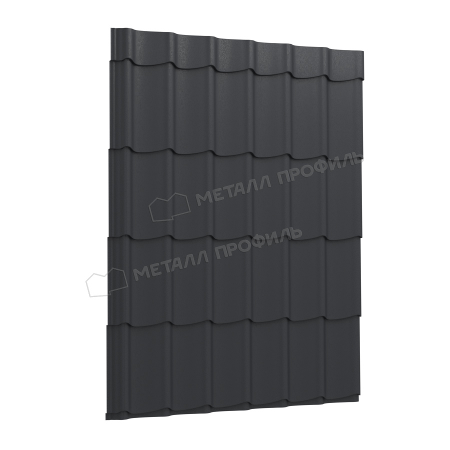 Профиль декоративный Монтерра-X (VikingMP-01, RAL 7024, 0.45 мм) Профиль декоративный Монтерра-X (VikingMP-01, RAL 7024, 0.45 мм)