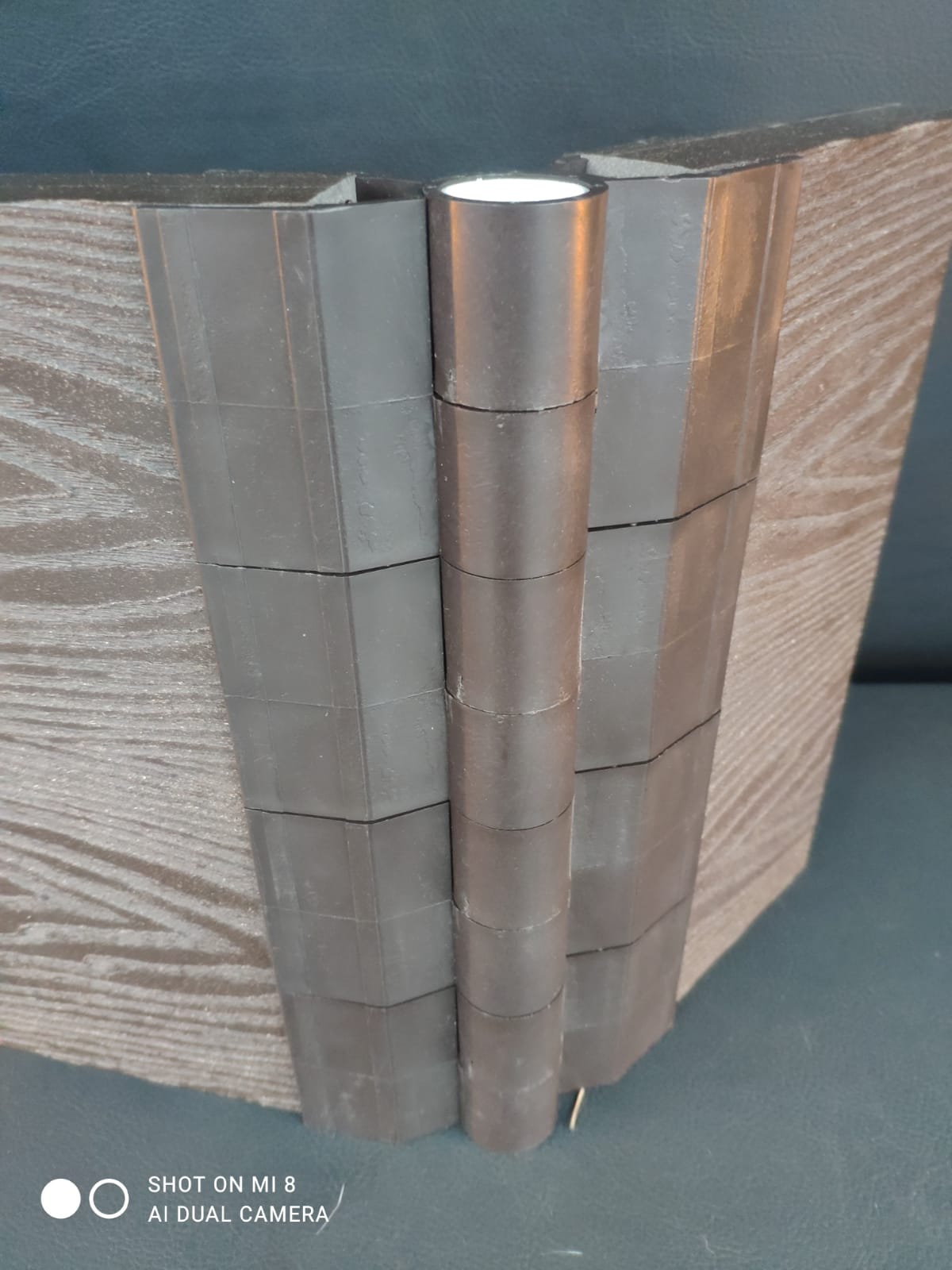 Грядка Eco TalverWood из ДПК 3*1м (пластиковые шарниры), венге h 270мм