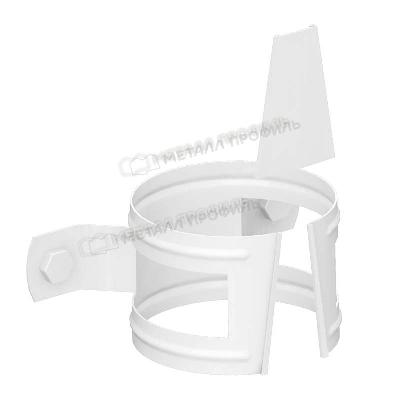 Держатель трубы (на дерево) Foramina PUR D100 Ral 9010