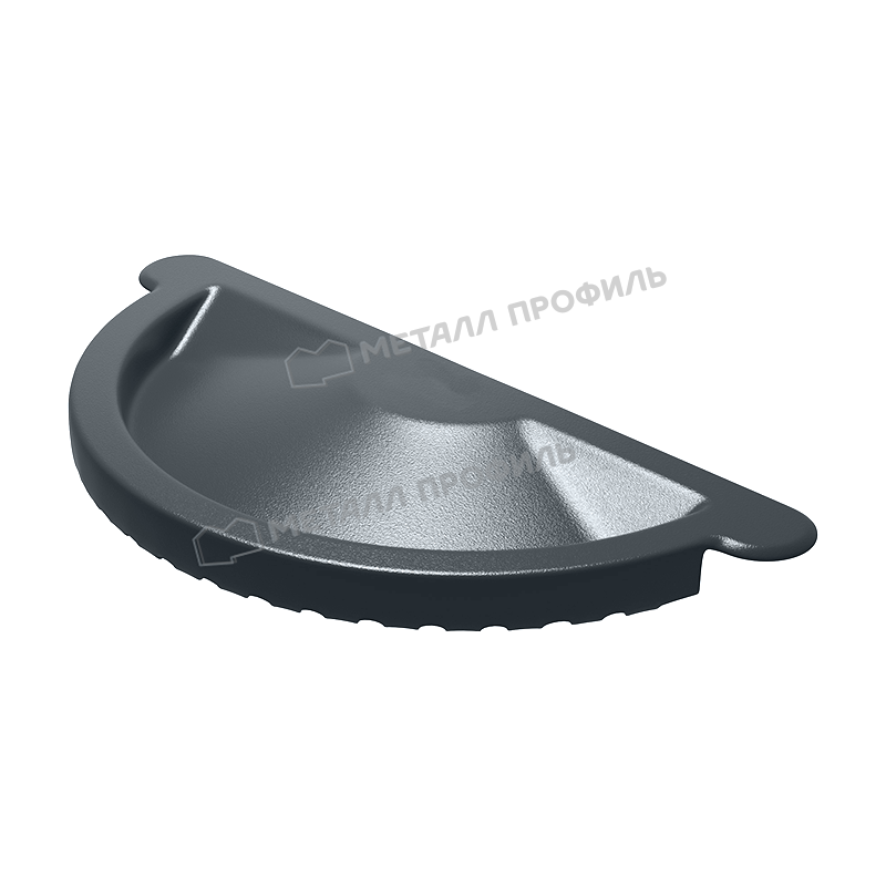 Заглушка желоба GS lite D125 Ral 7024