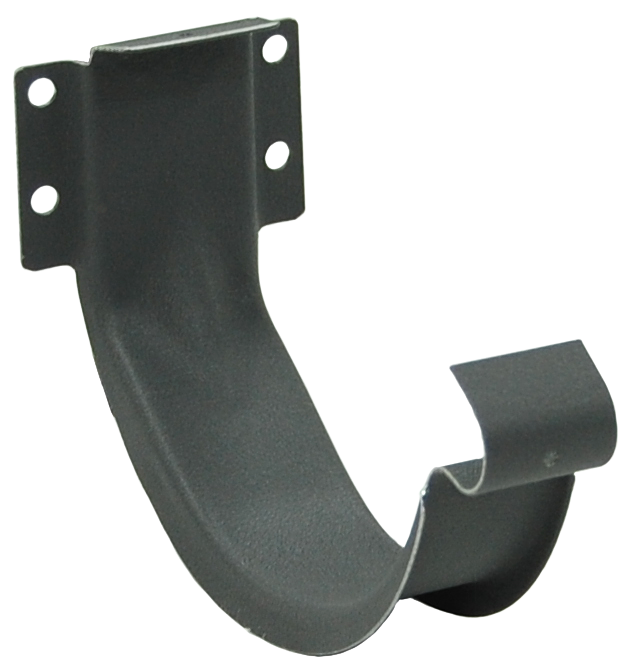 Крюк короткий GL PE Matt 125 мм RAL 7024 мокрый асфальт