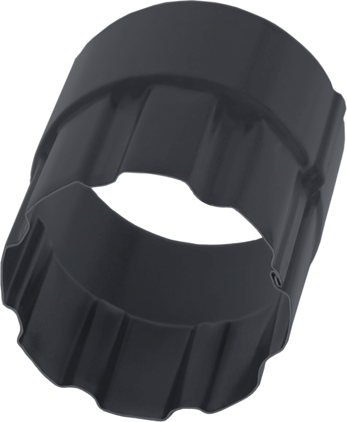 Соединитель трубы Grand Line PU матовый 90 мм RAL 7024 мокрый асфальт