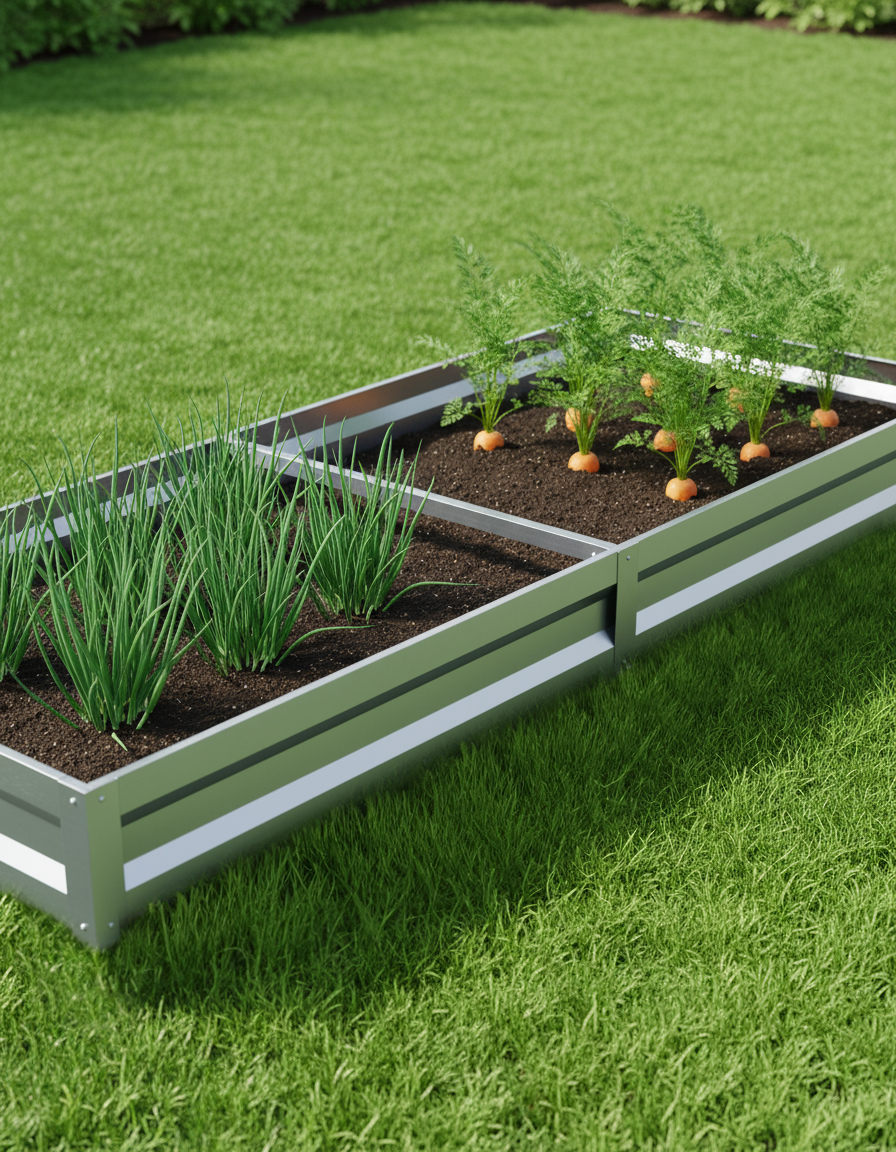 Грядка оцинкованная Grand Line 5х1м