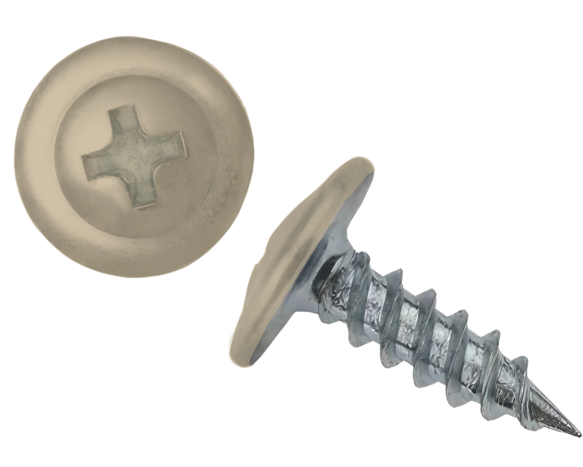 Саморез ПШ 4,2х16 (1000шт) шлиц PH2 RAL 1013