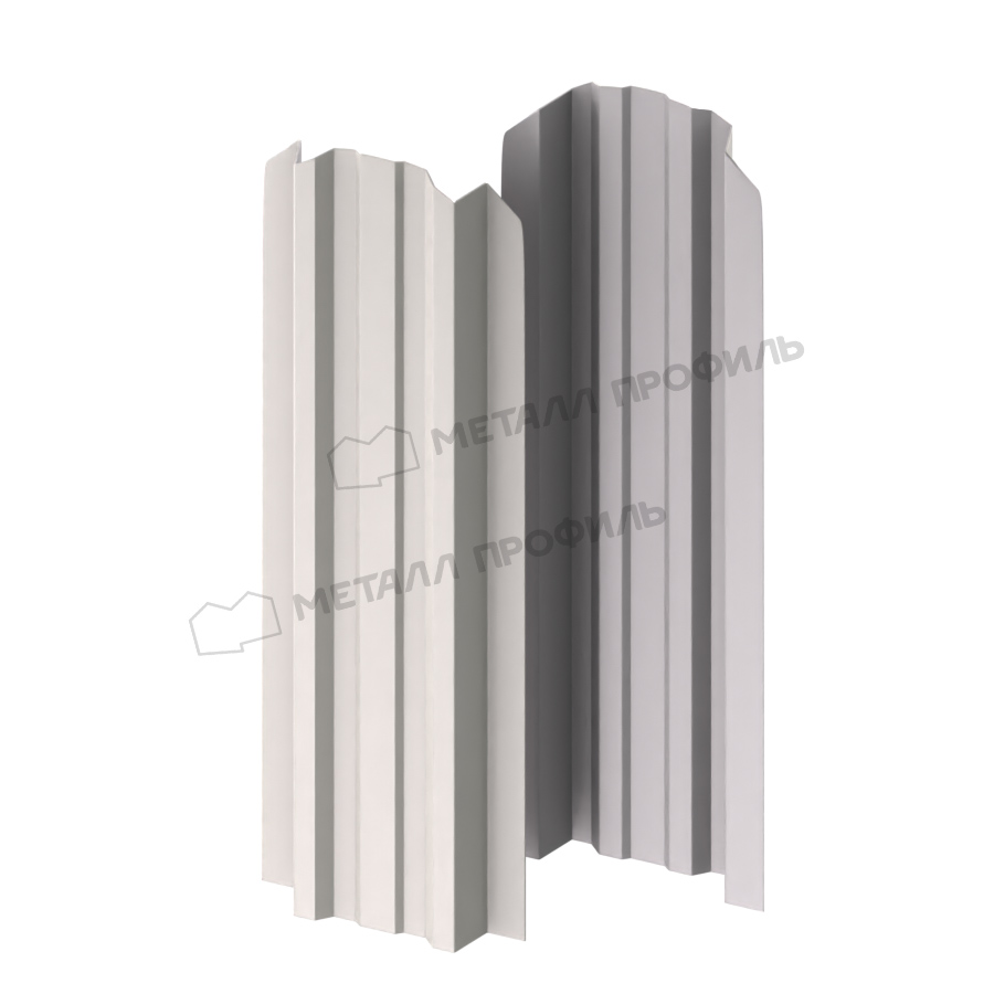 Штакетник металлический LАNE-O 16,5х99 (ПЭ-01-9002-0.45)