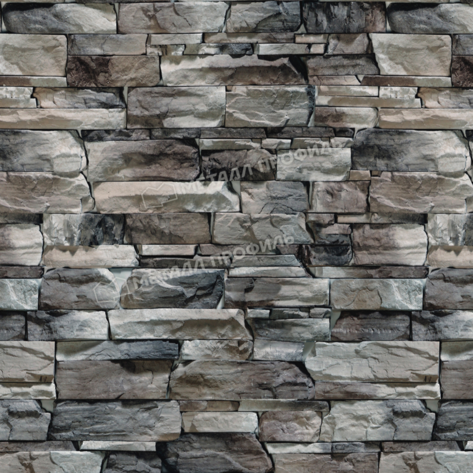 Лист плоский (ECOSTEEL-01-БелыйКамень-0.5)