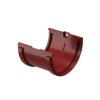 Docke STANDARD Соединитель желобов 120 мм (Красный 3005) Docke STANDARD Соединитель желобов 120 мм (Красный 3005)