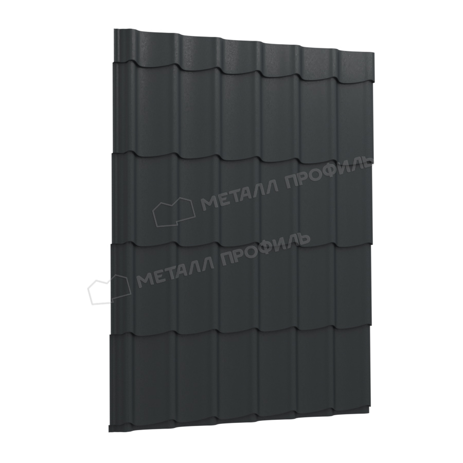 Профиль декоративный Монтерра-X (VikingMP-01, RAL 7016, 0.45 мм) Профиль декоративный Монтерра-X (VikingMP-01, RAL 7016, 0.45 мм)