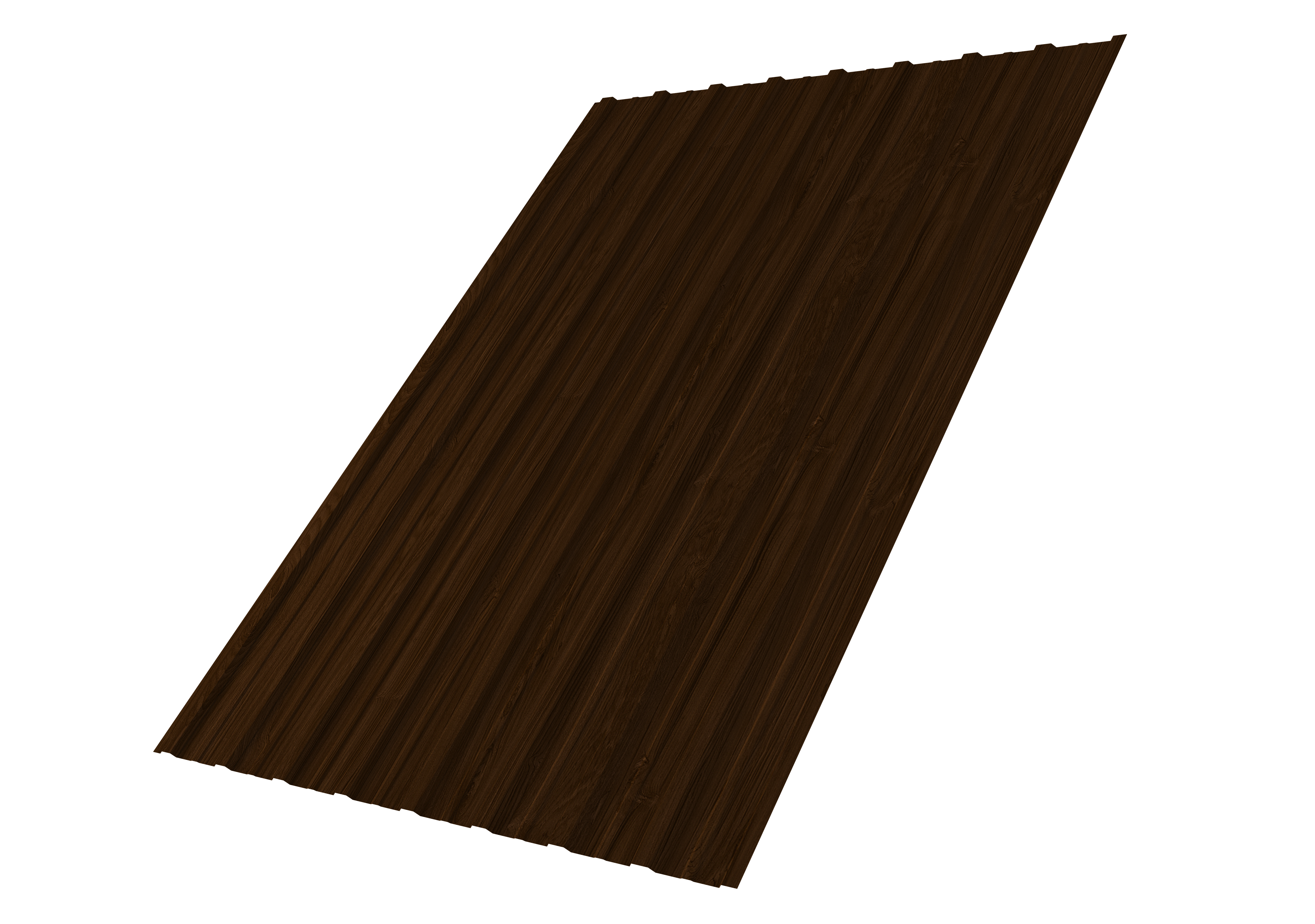 Профнастил С10A 0,45 Print Elite Choco Wood TwinColor