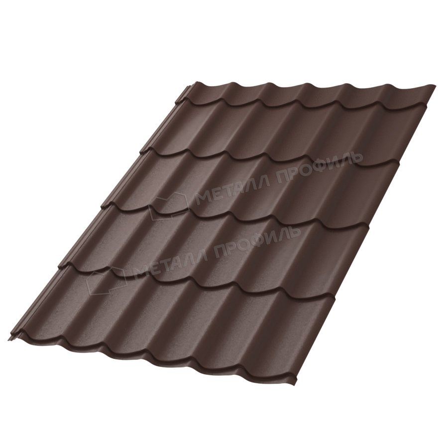 Металлочерепица МП Ламонтерра-X (VikingMP E-20-8017-0.5) Металлочерепица МП Ламонтерра-X (VikingMP E-20-8017-0.5)