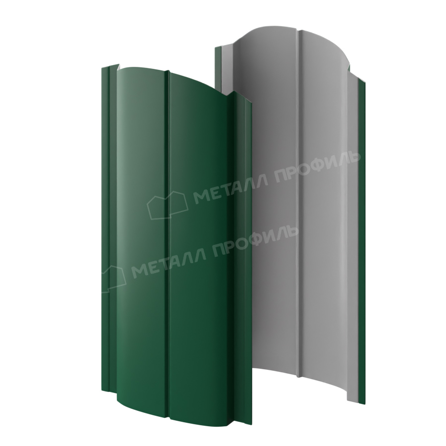 Штакетник металлический ELLIPSE-O 19х126 NormanMP (ПЭ-01-6005-0.5) Штакетник металлический ELLIPSE-O 19х126 NormanMP (ПЭ-01-6005-0.5)