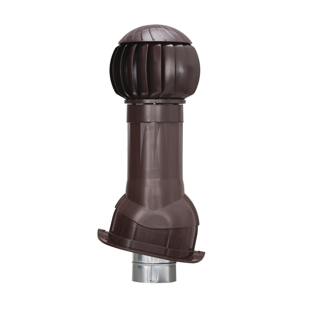 Комплект вентиляции Gervent для кровли Монтеррей 125/160 коричневый