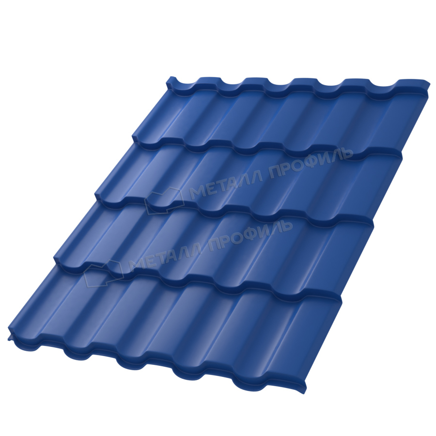 Металлочерепица МП Монтекристо-S NormanMP (ПЭ-01, RAL 5005, 0.5 мм) Металлочерепица МП Монтекристо-S NormanMP (ПЭ-01, RAL 5005, 0.5 мм)