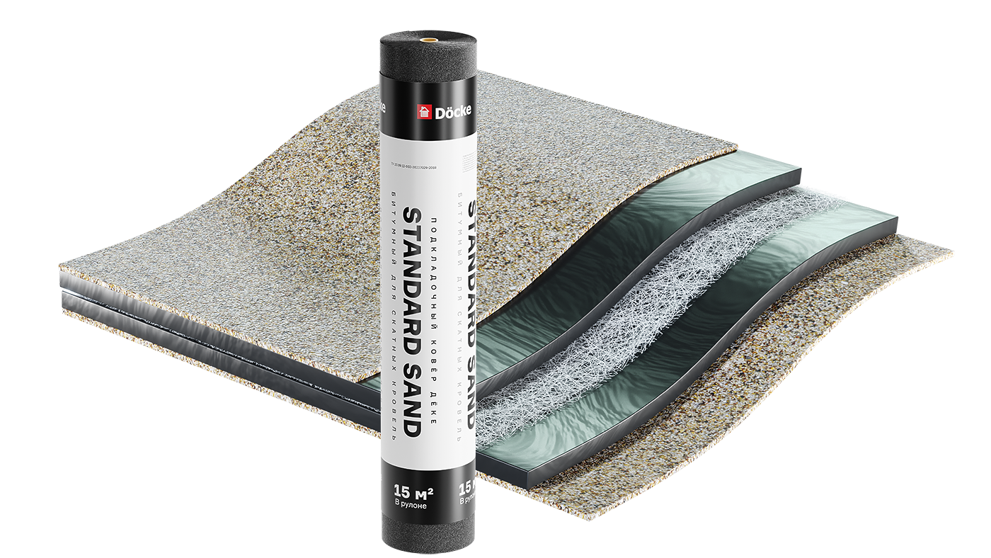Подкладочный ковер Docke STANDARD SAND, 15 м Подкладочный ковер Docke STANDARD SAND, 15 м