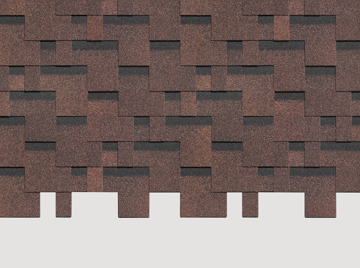 Гибкая черепица Docke PIE STANDARD/ ТЕТРИС/ Коричневый Гибкая черепица Docke PIE STANDARD/ ТЕТРИС/ Коричневый