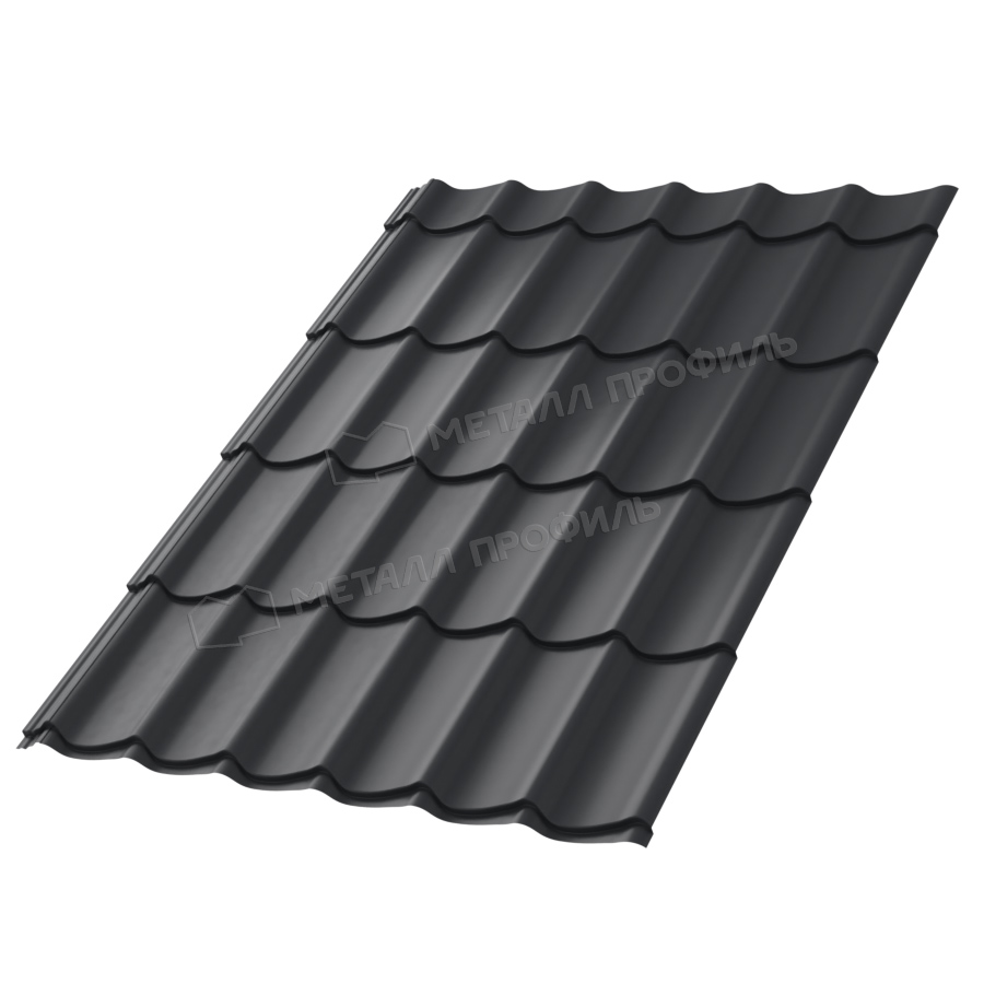 Металлочерепица МП Ламонтерра-X NormanMP (ПЭ-01-7024-0.5) Металлочерепица МП Ламонтерра-X NormanMP (ПЭ-01-7024-0.5)