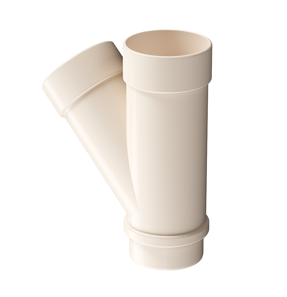 Docke LUX Тройник 45° (Латте) Docke LUX Тройник 45° (Латте)