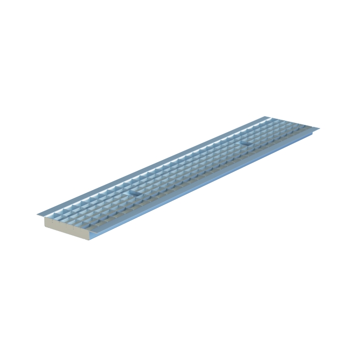 Решетка сварная оцинкованная Aquastok Norma 150, класс нагрузки B125 1000х197х27 Решетка сварная оцинкованная Aquastok Norma 150, класс нагрузки B125 1000х197х27