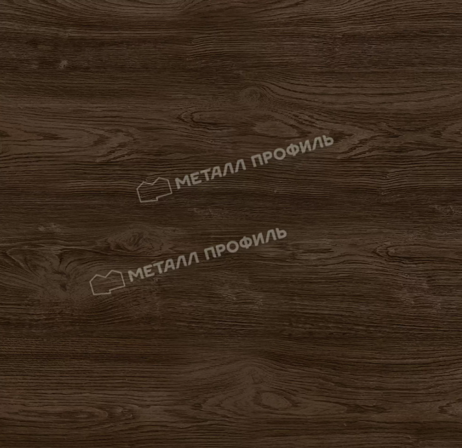 Планка J-профиль 24х18х3000 (ECOSTEEL_MA-01-МореныйДуб-0.5)