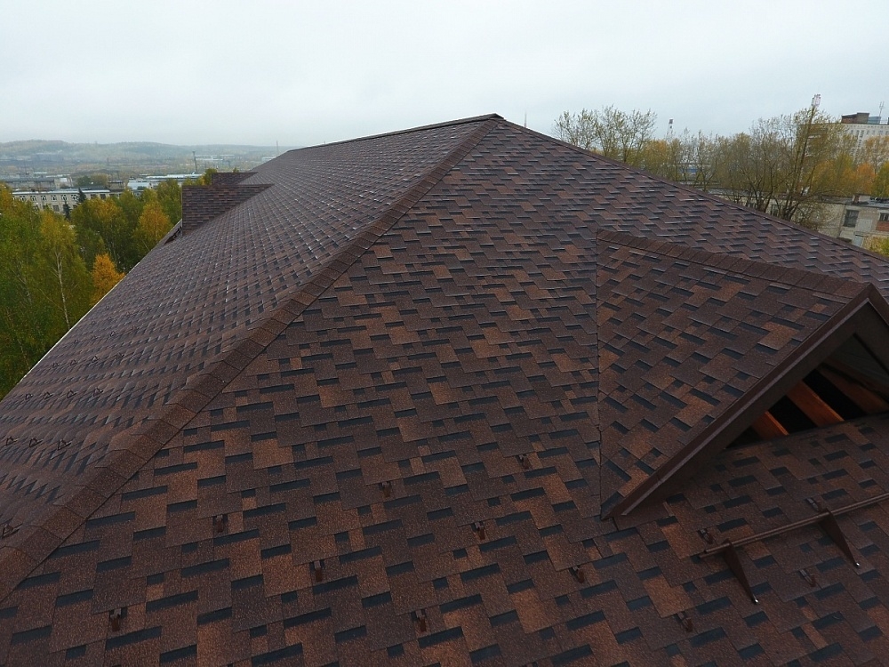 Гибкая черепица Docke PIE STANDARD/ ТЕТРИС/ Коричневый Гибкая черепица Docke PIE STANDARD/ ТЕТРИС/ Коричневый