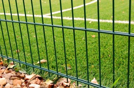 Секции ограждения 3D забора из оцинкованной стали