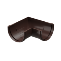 Docke STANDARD Угловой элемент 120 мм * 90° (Темно-коричневый)