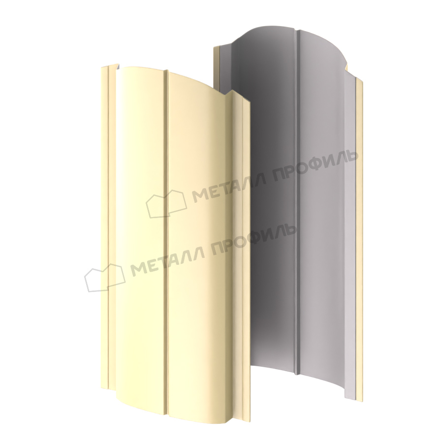 Штакетник металлический ELLIPSE-O 19х126 NormanMP (ПЭ-01-1014-0.5) Штакетник металлический ELLIPSE-O 19х126 NormanMP (ПЭ-01-1014-0.5)