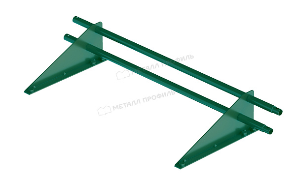 Снегозадержатель трубчатый дл. 1000 мм (RAL 6005) ROOFRetail Снегозадержатель трубчатый дл. 1000 мм (RAL 6005) ROOFRetail