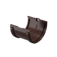 Docke STANDARD Соединитель желобов 120 мм (Темно-коричневый)