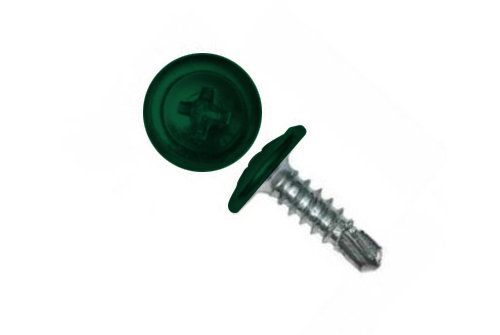 Саморез ПШС 4,2х16 (1000шт) шлиц PH2 RAL 6005