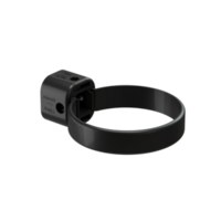 Docke LUX Хомут универсальный (Карбон)