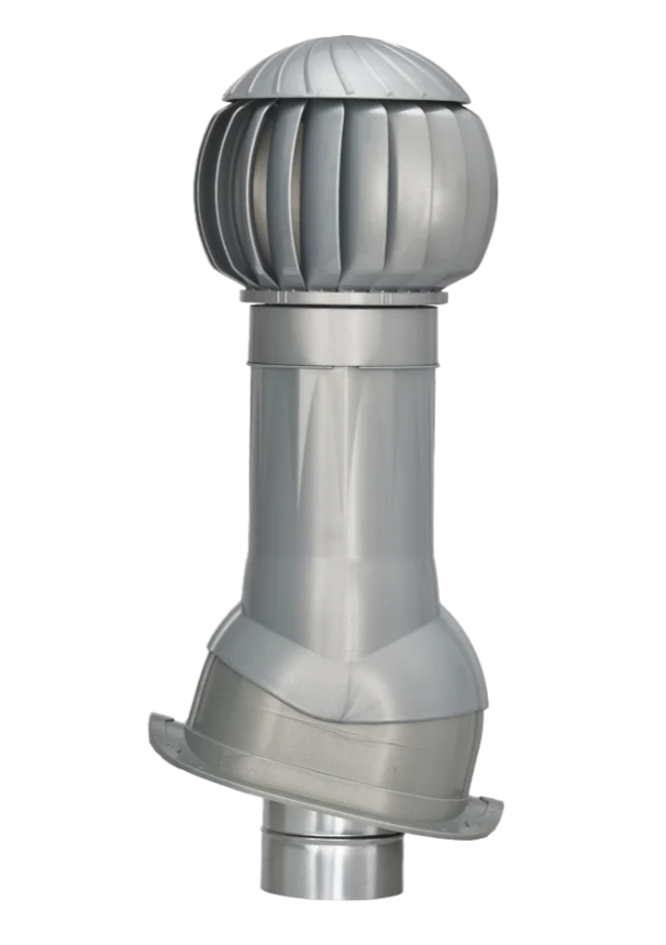 Комплект вентиляции Gervent для кровли Монтеррей 125/160 серебристый