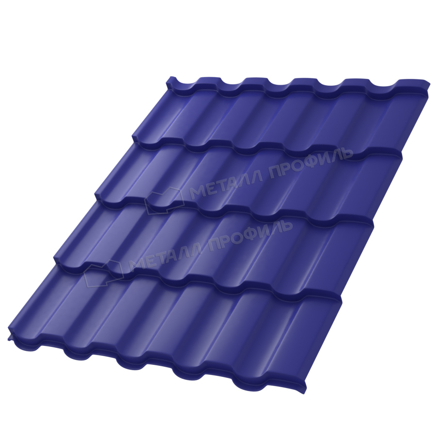 Металлочерепица МП Монтекристо-S NormanMP (ПЭ-01, RAL 5002, 0.5 мм) Металлочерепица МП Монтекристо-S NormanMP (ПЭ-01, RAL 5002, 0.5 мм)