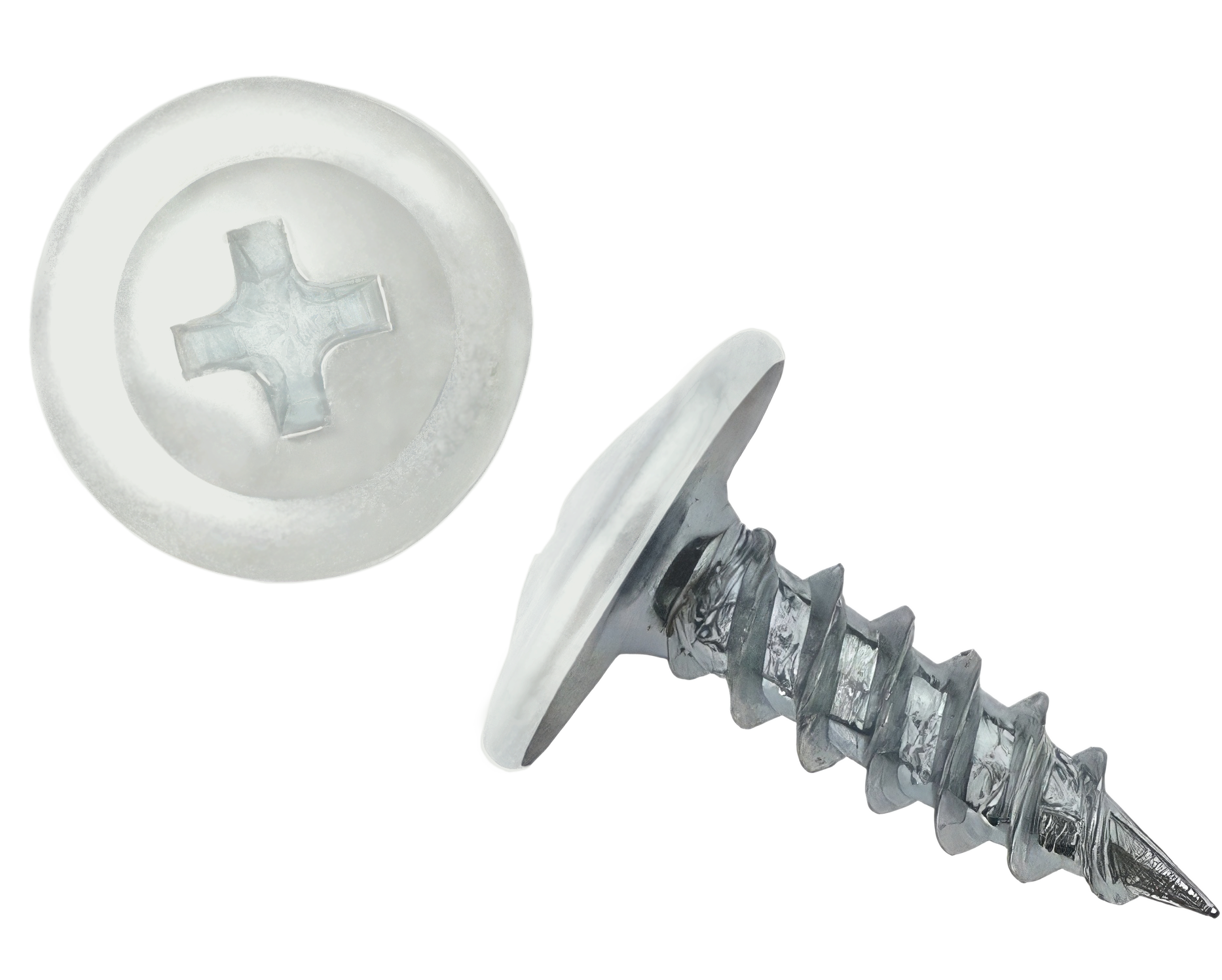 Саморез ПШ 4,2х16 (1000шт) шлиц PH2 RAL 9003