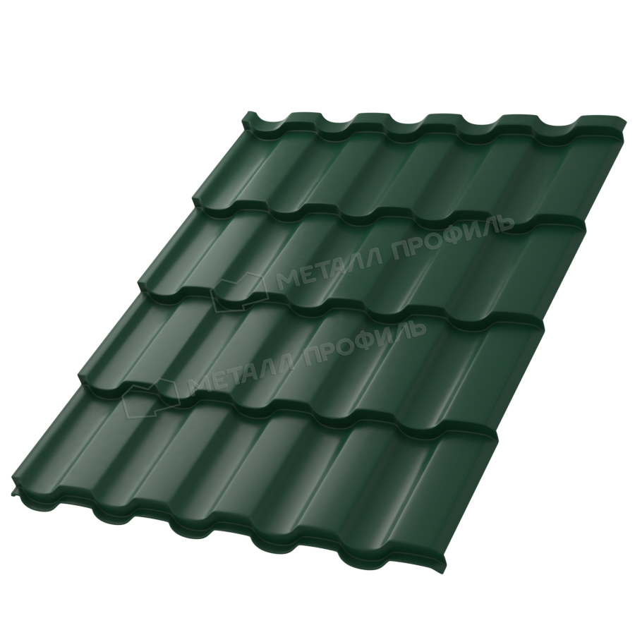 Металлочерепица МП Монтекристо-S NormanMP (ПЭ-01-6005-0.5) Металлочерепица МП Монтекристо-S NormanMP (ПЭ-01-6005-0.5)